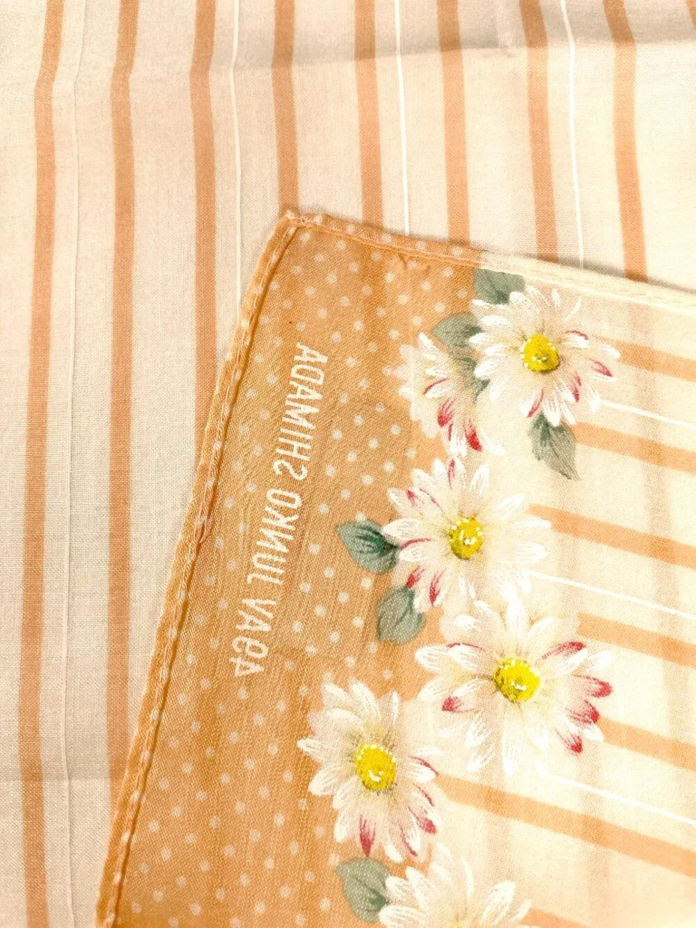 NWT 49 AV Junko Shimada Cotton Daisy Scarf